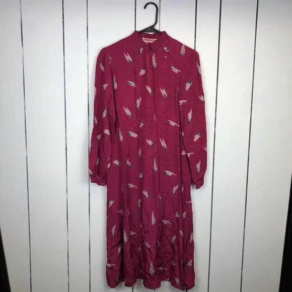 Vintage Daiquiri High Neck Modi Dress Sz S - Picture 2 of 15